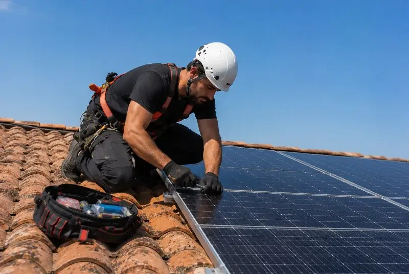 Maintenance et monitoring de panneaux solaires à Salon-de-Provence