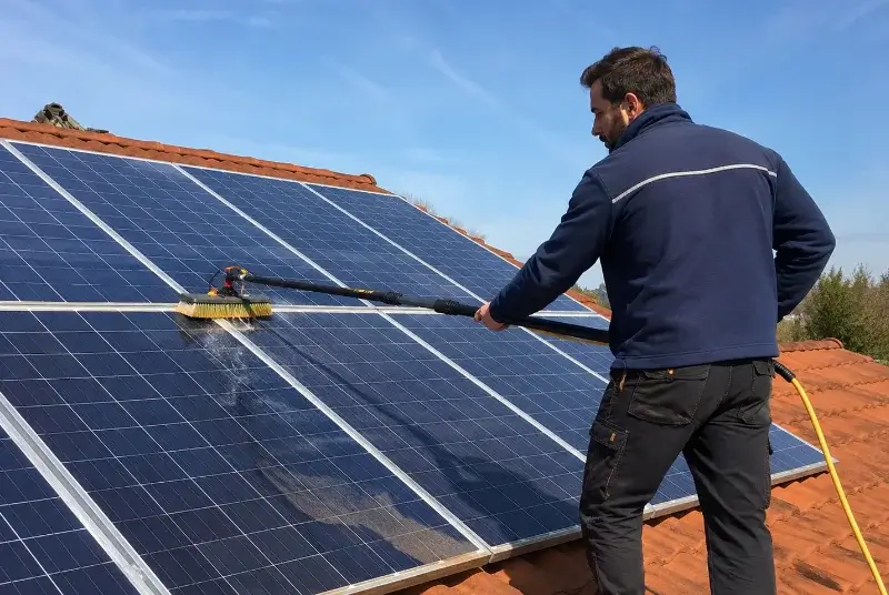 Nettoyage et entretien de panneaux solaires à Salon-de-Provence